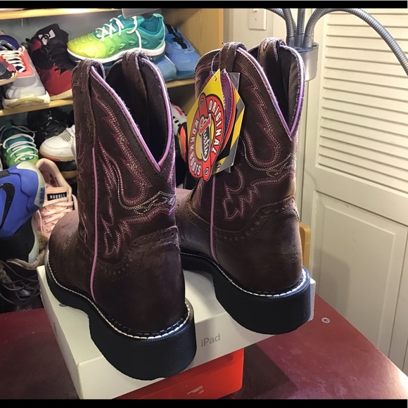 Justin Wkl9980 Safety Toe Work Boots - Womens - Picture 6 of 16